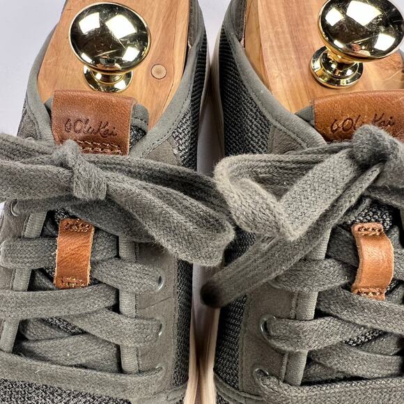 OluKai Pehua Li Lightweight Breathable Convertible Sneaker Olive Green Size 9 - Picture 7 of 10